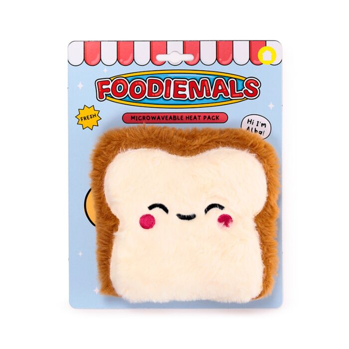 Peluche Térmico de Semillas para Microondas Tostada Foodiemals 