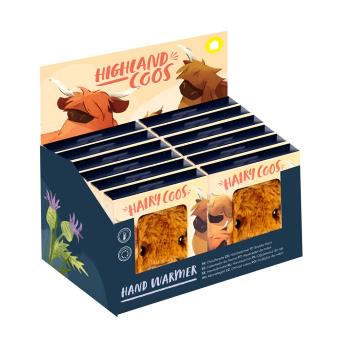 Calentador de Manos Highland Coo Vaca Escocesa 