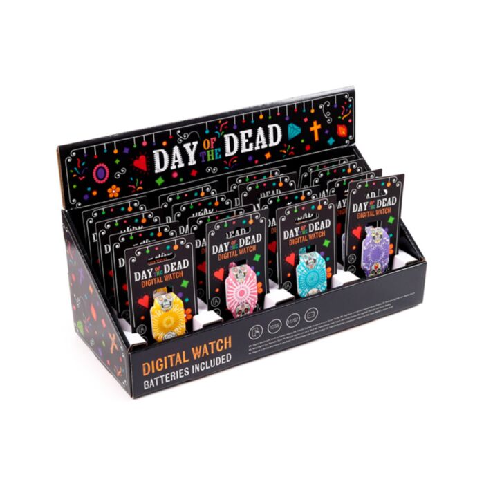 Reloj Digital de Silicona Día de los Muertos
