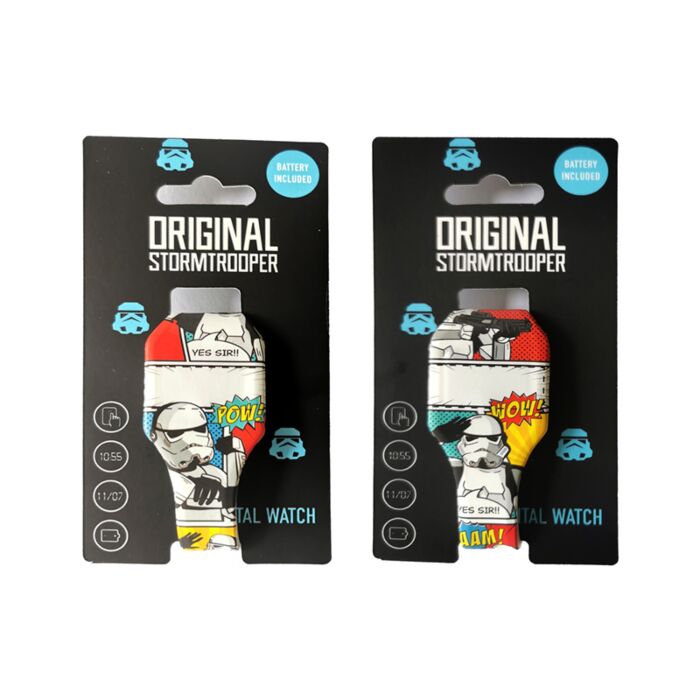 Reloj Digital de Silicona Soldado Imperial Stormtrooper Comic