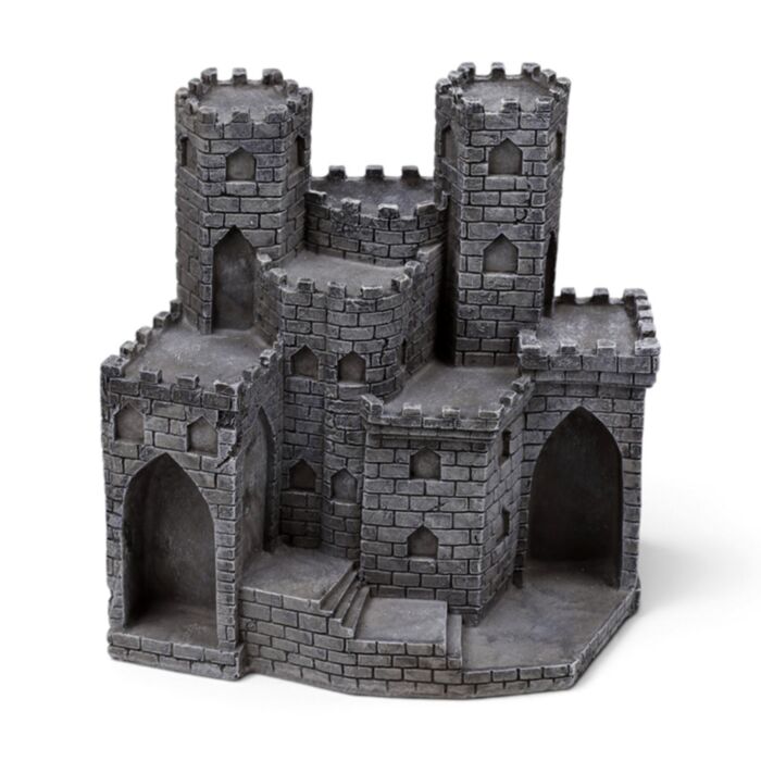 Expositor Figuras de Caballeros Medievales y Castillos