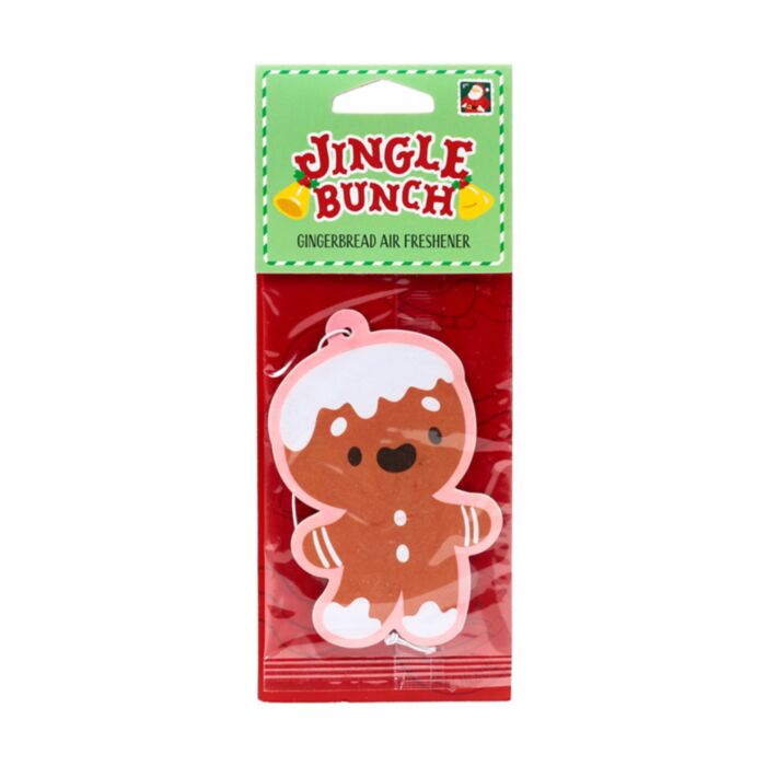 Ambientador de Coche Navidad Hombre de Jengibre Jingle Bunch