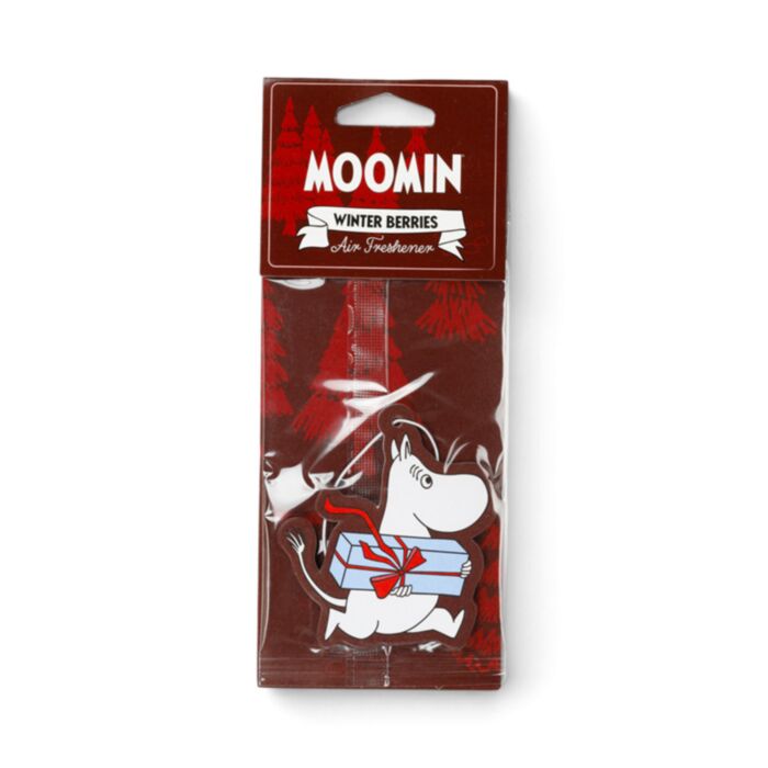 Ambientador de Coche Navideño Mumin Moomin Frutos del Invierno