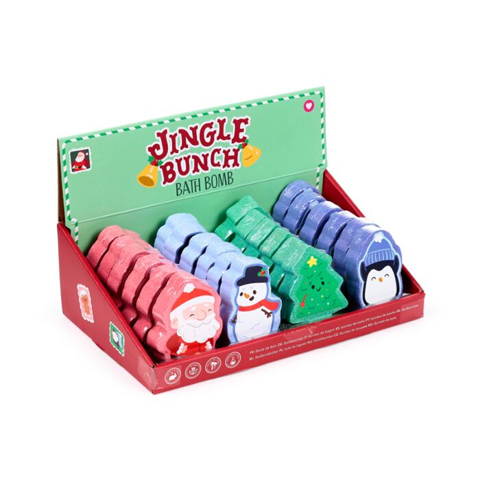Bomba de Baño con Formas Navideñas Jingle Bunch
