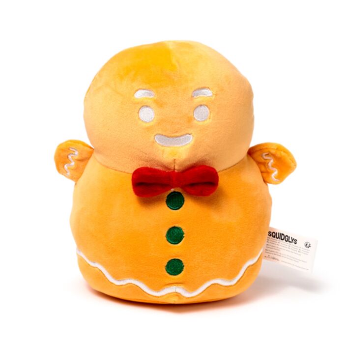 Cojín de Peluche Squidglys Navidad Calle Baker Jengibre