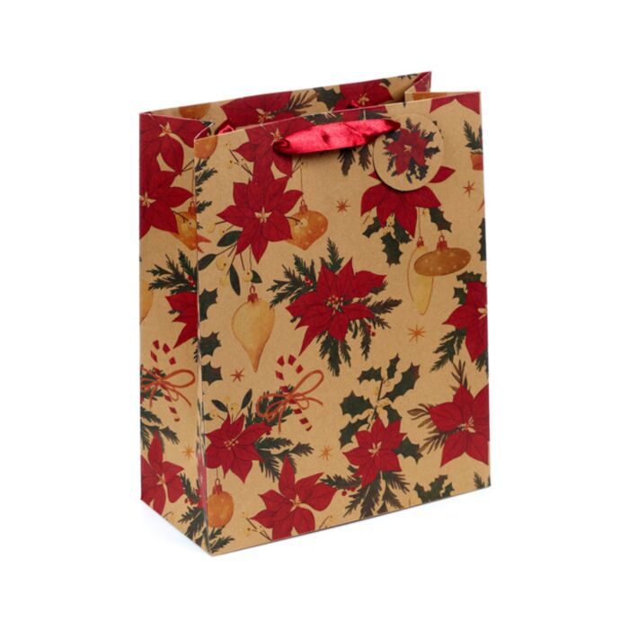Bolsa de Regalo Navidad Botánica Grande
