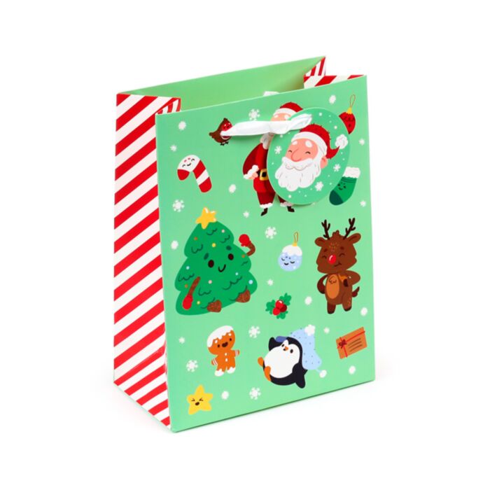 Bolsa de Regalo Navidad Jingle Bunch Mediana