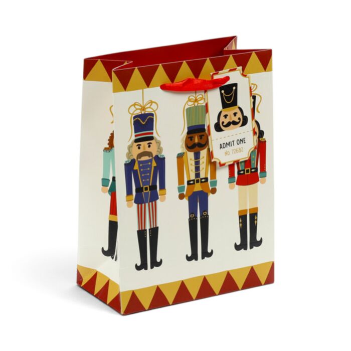 Bolsa de Regalo Navidad Cascanueces Mediana