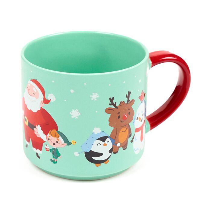 Taza de Porcelana Navidad Jingle Bunch 