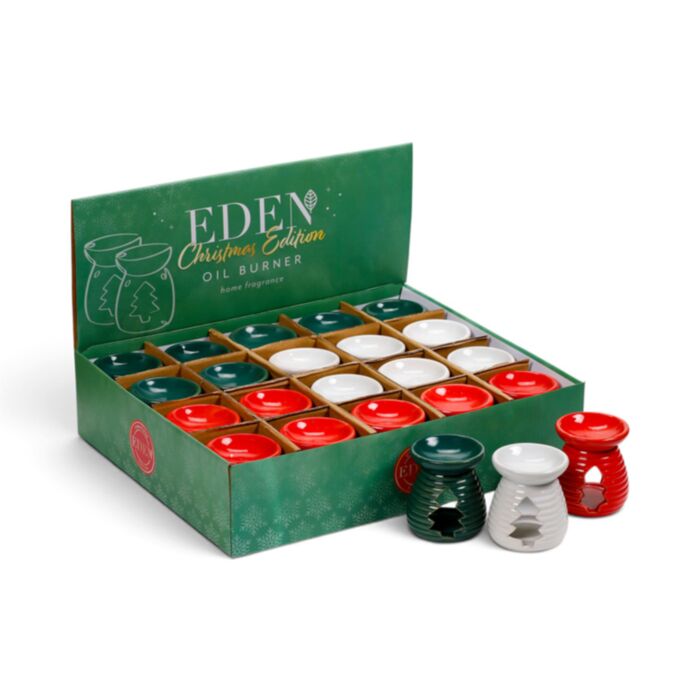 Quemador de Aceite de Cerámica Eden Navidad