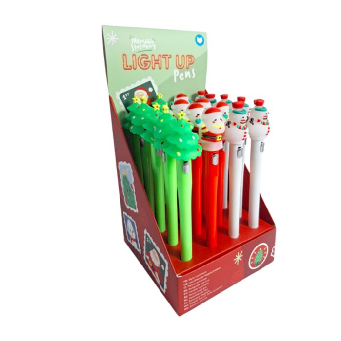 Bolígrafo de Punta Fina con Luz LED Navidad Jingle Bunch