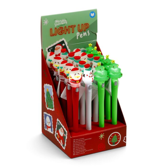 Bolígrafo de Punta Fina con Luz LED Navidad Jingle Bunch