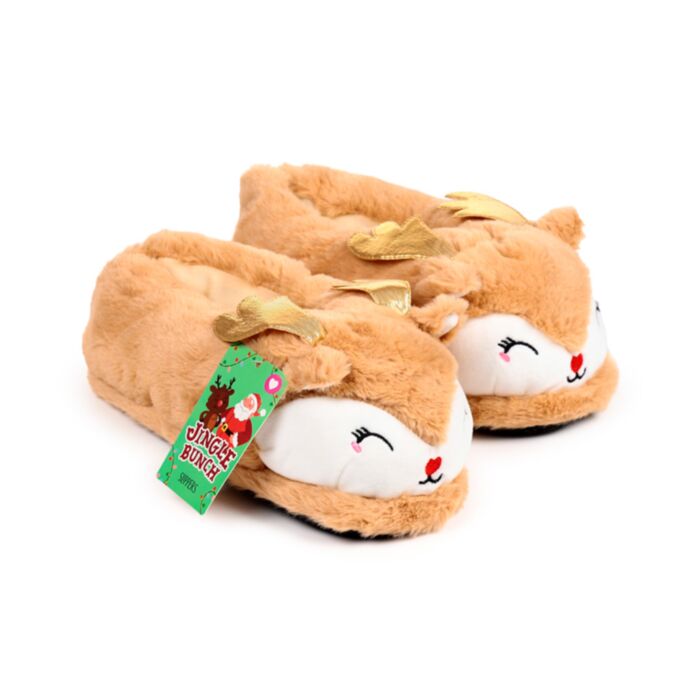 Zapatillas de Casa Térmicas Navidad Reno Jingle Bunch 