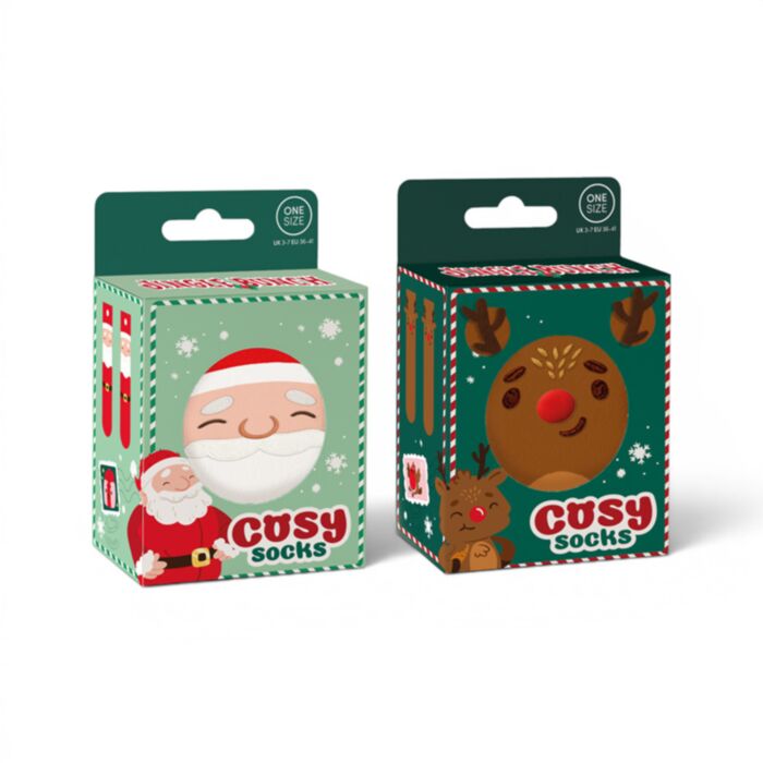 Calcetines Suaves Navidad Festive Friends  