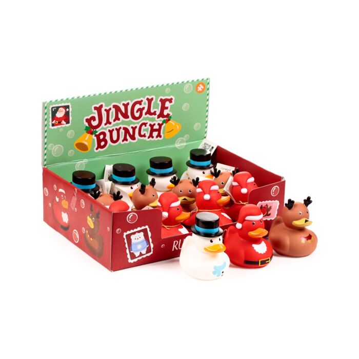 Juguete de Baño Patito Navidad Jingle Bunch