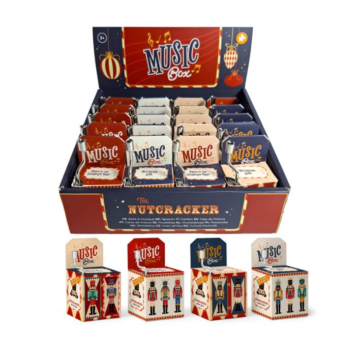 Caja de Música Cascanueces Navidad