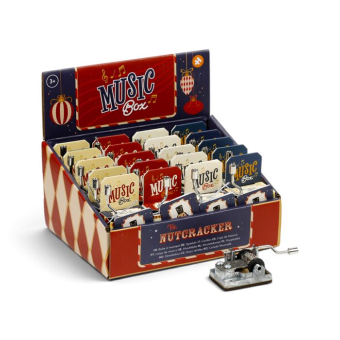 Caja de Música Cascanueces Navidad