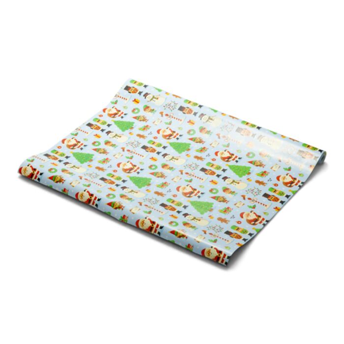 Rollo de Papel de Envolver Navidad Festive Friends 