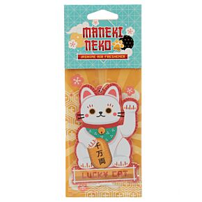 Ambientador de Coche Gato Maneki Neko Cereza Ambientador de Coche Gato Maneki Neko Cereza