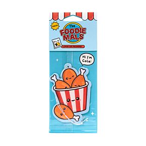 Ambientador de Coche Foodiemals Cole Cubo de Pollo Frito Perfume Limón Ambientador de Coche Foodiemals Cole Cubo de Pollo Frito Perfume Limón