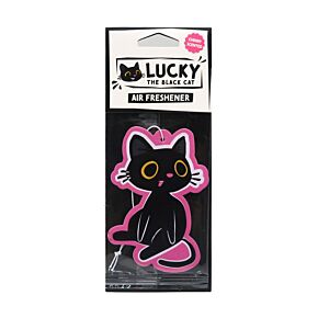 Ambientador de Coche Lucky the Black Cat Cereza 