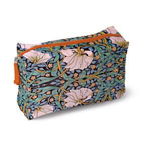 Neceser Mediano para Viaje Estampado Floral Pimpernel de William Morris