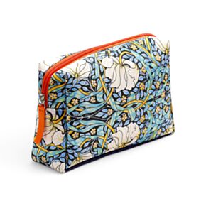 Neceser Mediano para Viaje Estampado Floral Pimpernel de William Morris