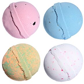 Bombas de Baño - Mix 1 Rosa, Lavanda, Mango y Coco