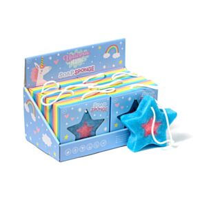 Esponja Jabonosa Estrella Unicornio Mágico 