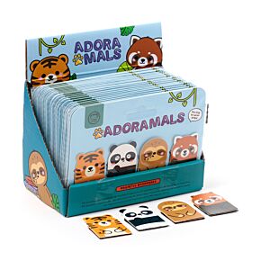 Set de Marcapáginas Magnéticos Animales Adorables Salvajes Adoramals 