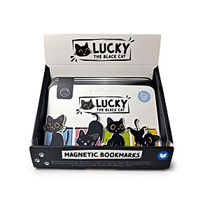 Set de Marcapáginas Magnéticos Lucky The Black Cat Set de Marcapáginas Magnéticos Lucky The Black Cat