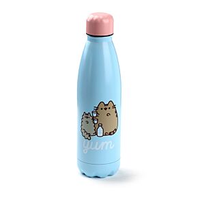 Botella Térmica de Acero Inoxidable Gato Pusheen Glotón 500ml