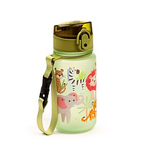 Botella de Agua Infantil Inastillable Animales Zooniverse 350ml Botella de Agua Infantil Inastillable Animales Zooniverse 350ml