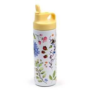 Botella Térmica con Pajita Abejas y Néctar  500ml