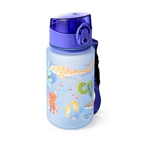 Botella de Agua Infantil Inastillable Mariniverse Universo Marino 350ml