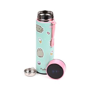 Botella Termo con Termómetro El Gato Pusheen 