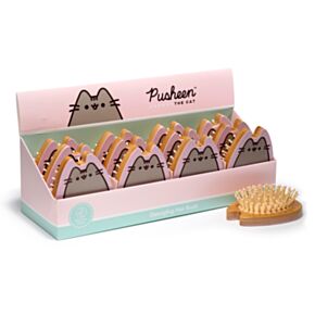 Cepillo de Pelo de Bambú con Forma de Gasto Pusheen