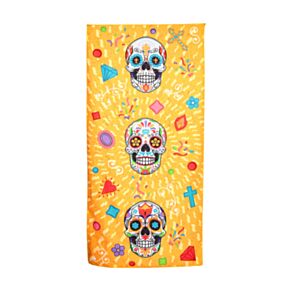 Toalla de Playa de Microfibra Día de los Muertos 
