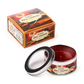 Vela de Cera en Lata Goloka Manzana Canela