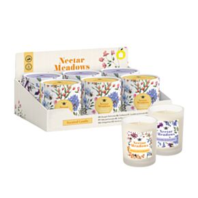 Vela Aromática en Tubo con diseño Abejas y Néctar 