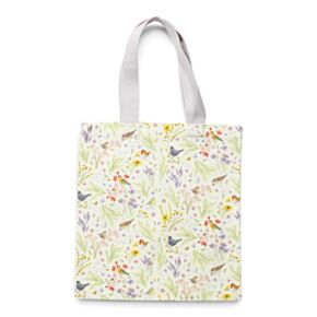 Tote Bag Reutilizable Jan Pashley Wings & Wildflowers 