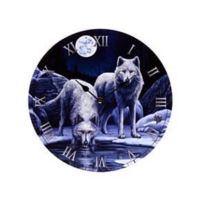 Reloj de Pared Lisa Parker Lobo Guerreros del Invierno 