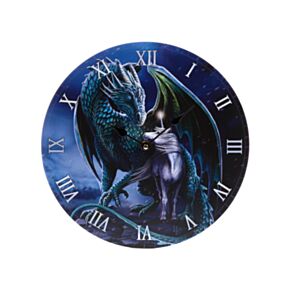 Reloj de Pared Lisa Parker Dragón Protector y Unicornio 