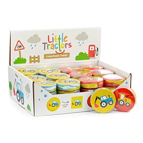 Toalla Comprimida de Viaje Pequeño Tractor