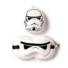 Almohada de Viaje con Antifaz Relaxeazzz Soldado Imperial Stormtrooper Almohada de Viaje con Antifaz Relaxeazzz Soldado Imperial Stormtrooper