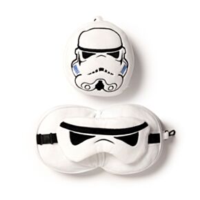 Almohada de Viaje con Antifaz Relaxeazzz Soldado Imperial Stormtrooper