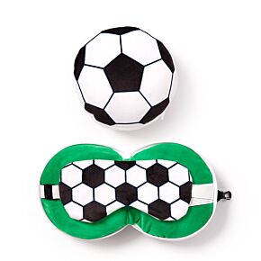 Almohada de Viaje con Antifaz Relaxeazzz Fútbol Almohada de Viaje con Antifaz Relaxeazzz Fútbol