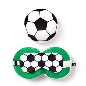 Almohada de Viaje con Antifaz Relaxeazzz Fútbol