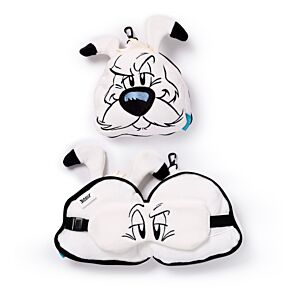 Almohada de Viaje con Antifaz Relaxeazzz Idéfix Astérix y Obélix
