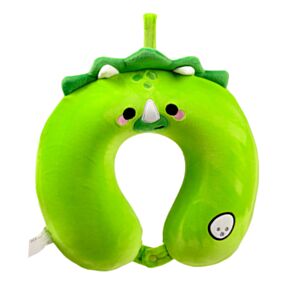 Almohada de Viaje con Memoria de Forma Relaxeazzz El Dinosaurio Huck